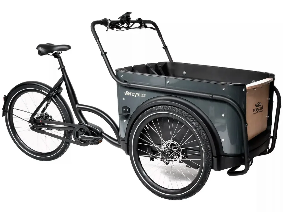 Royal Cargobike FourRunner — produktfoto via Ladcyklen.dk