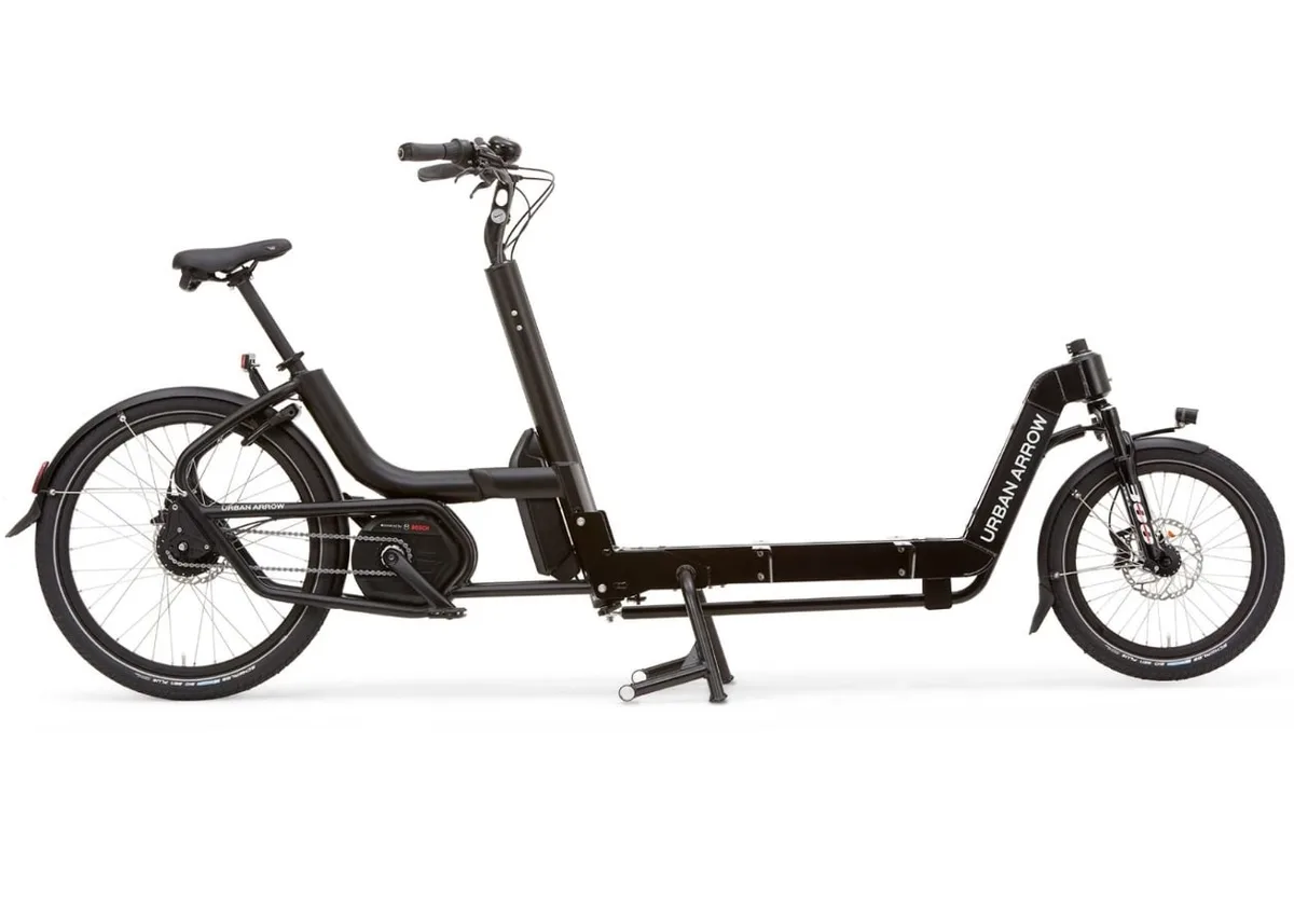 Urban Arrow Cargo L Flatbed Cargo line — produktfoto via Ladcyklen.dk