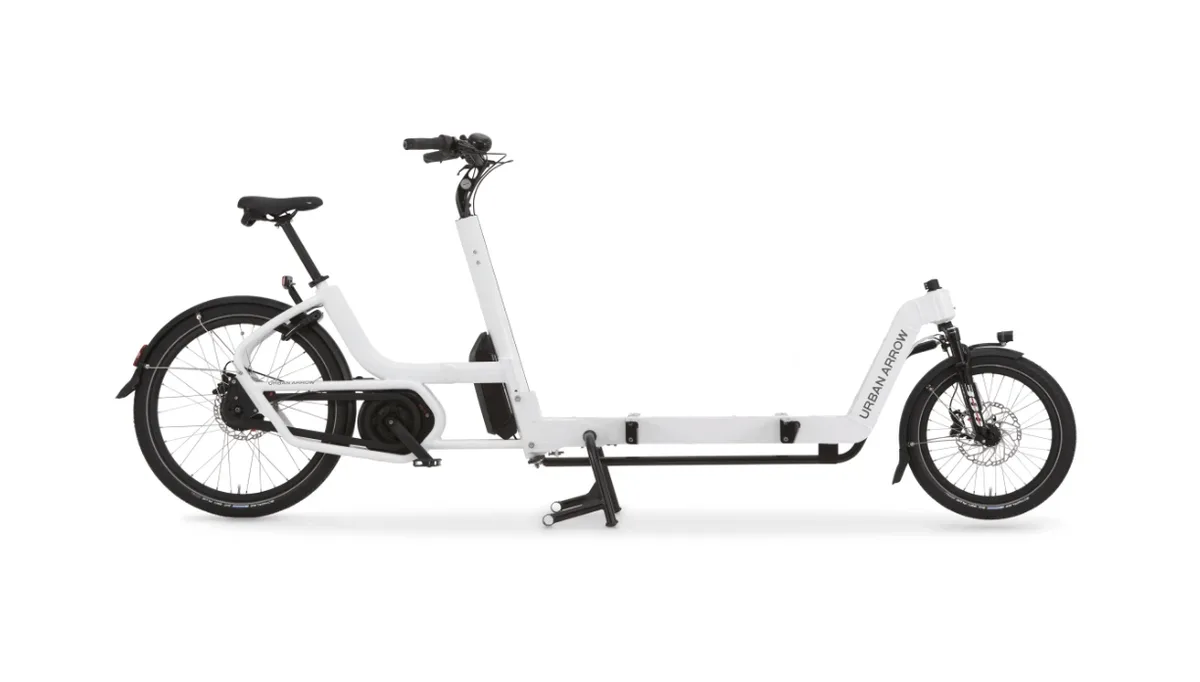 Urban Arrow Cargo XL Flatbed Cargoline — produktfoto via Ladcyklen.dk